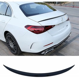 Mercedes W206 Amg Style - Sedan Bagaj Üstü PİANO BLACK Spoiler 2021-2023